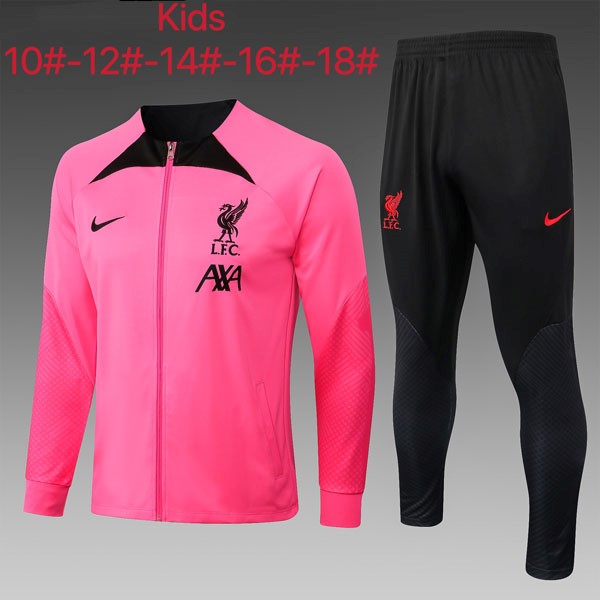 Niños Chandal Liverpool 2023 Rosa